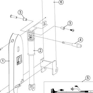 Gasveer stuurverstelling Fortress Calypso (Nr.2)  - Tweedehands