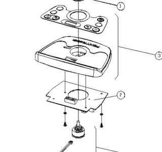 Printplaat console Fortress Calypso (Nr.2)  - Tweedehands