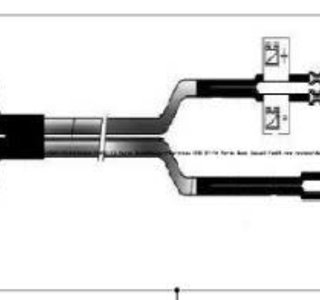 Voedingskabel  Fortress Calypso  - Tweedehands