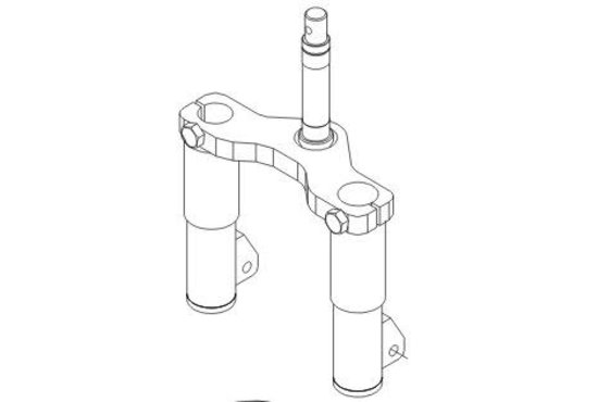 Fortress Calypso Voorvork Fortress Calypso - Tweedehands