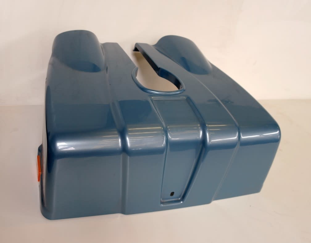 Minicrosser Mc Accubakdeksel E-model blauw minicrosser - Tweedehands afbeelding