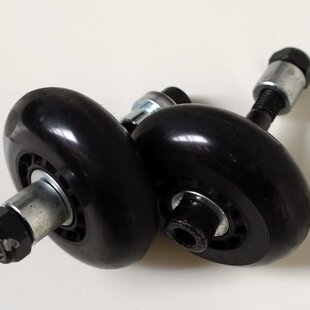 Anti-tip wieltjes inclusief bevestiging Bec XS - Tweedehands