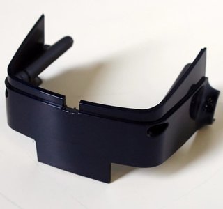 Stuurkolom cover achter boven blauw Bec XS - Tweedehands