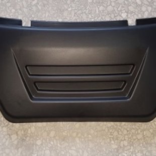 Afikim bumper voorkant / voorbumper zwart - Breeze S4 | Breeze S4 2017