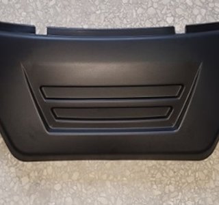 Afikim bumper voorkant / voorbumper zwart - Breeze S4 | Breeze S4 2017