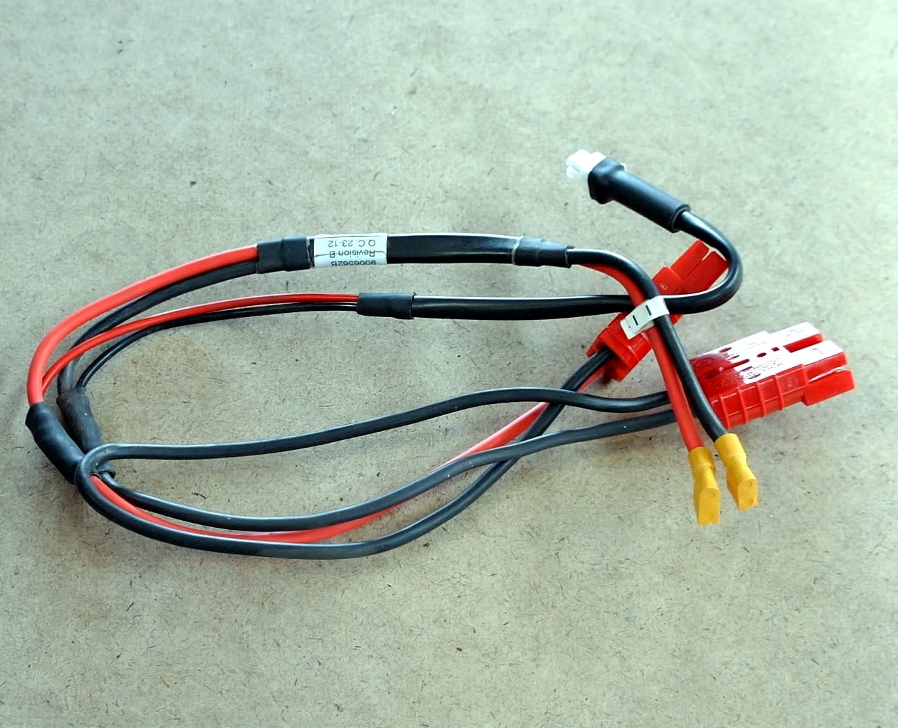 Trophy Voedingskabel S-Drive 90A t.b.v. advanced elektronica Trophy - Tweedehands afbeelding