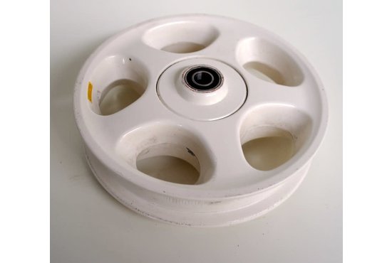 Trophy Voorwiel compleet wit Trophy   - Tweedehands