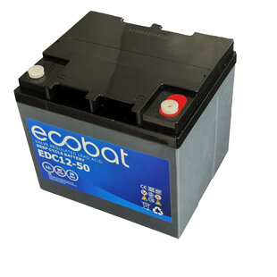 50AH AGM accu voor uw scootmobiel (Ecobat)