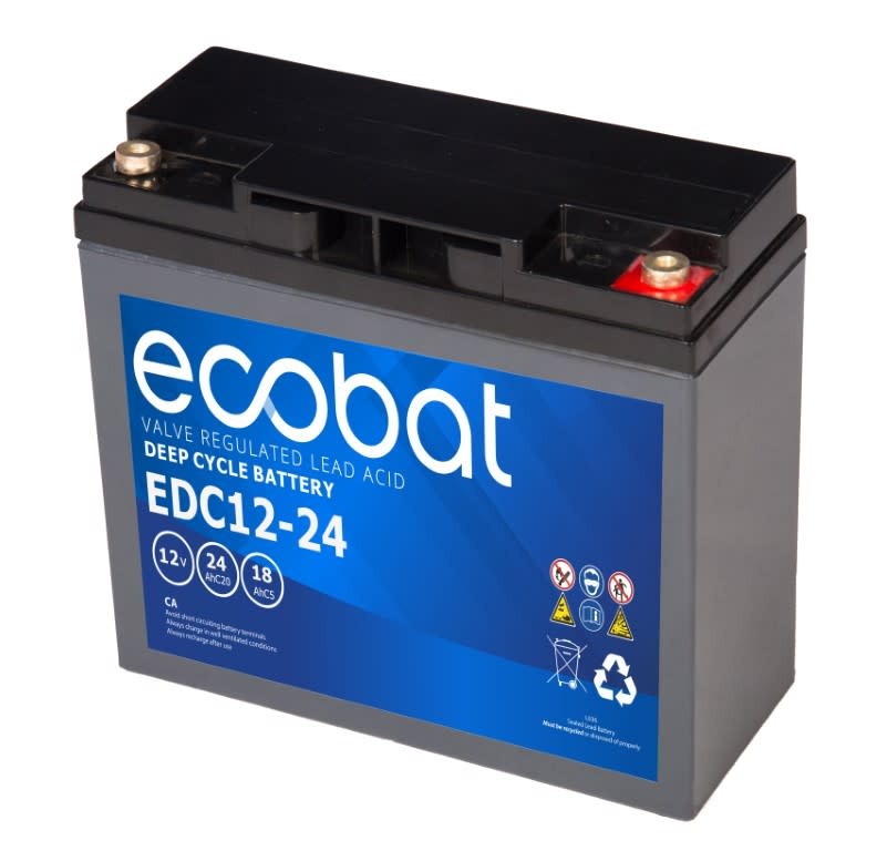 Ecobat 24AH AGM accu voor uw scootmobiel (Ecobat) afbeelding