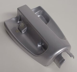 Achterkap stuurdeel compleet zilver Winner S-Drive - Tweedehands