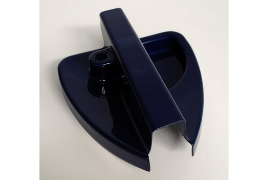 Winner Achterkap stuurdeel compleet donkerblauw Winner Solo - Tweedehands