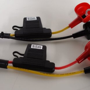 Swift: kabel; kabel tbv accu’s S-Drive (Paar) - Tweedehands