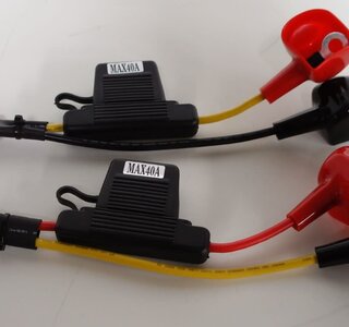 Swift: kabel; kabel tbv accu’s S-Drive (Paar) - Tweedehands