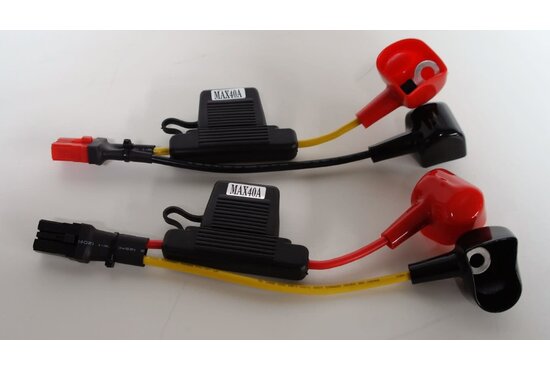 sterling Swift: kabel; kabel tbv accu’s S-Drive (Paar) - Tweedehands