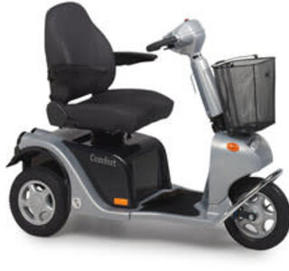 5-spaak wiel achterzijde met luchtband zwart blok Solo TS - Tweedehands