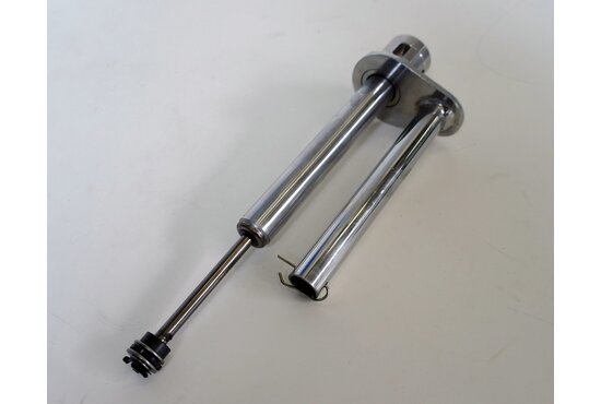 Solo TS Elplaat korte pijp incl. gasveer 400N tbv stoelkolom Solo TS - Tweedehands