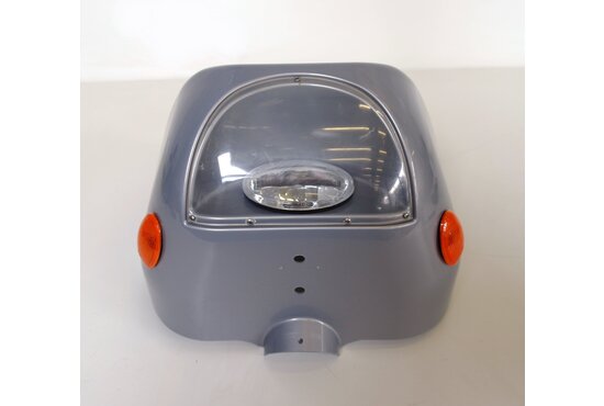 Solo TS Koplampkap zilvergrijs / zwart Solo TS - Tweedehands