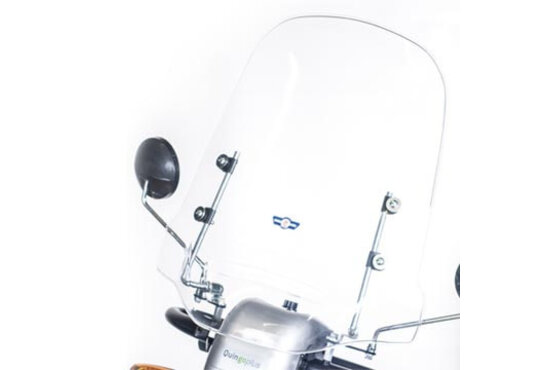 Scootmobielaanhuis Windscherm Universeel - Hoog - 57 cm x 57 cm (H x B)