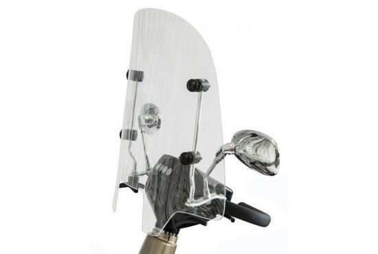 Scootmobielaanhuis Windscherm Universeel - Hoog - 57 cm x 57 cm (H x B)