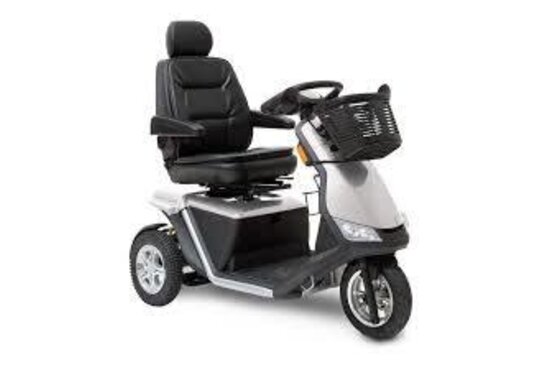 Pride Zolar Pride Zolar;Wheel,Assy,Rear,Black Tire/Silver Rim,Pneumatic - Tweedehands