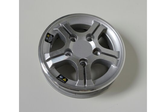 Pride Zolar Pride Zolar;Wheel,Assy,Rim,Silver,8″ Aluminum,5 Spoke - Tweedehands
