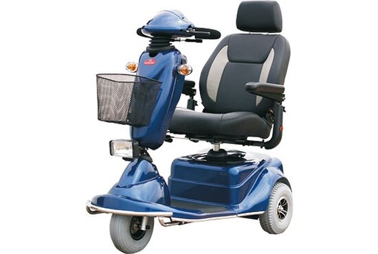 Excel Excite Achterwiel compleet LINKS (inclusief trommel), 4.00-5 Excite - Tweedehands