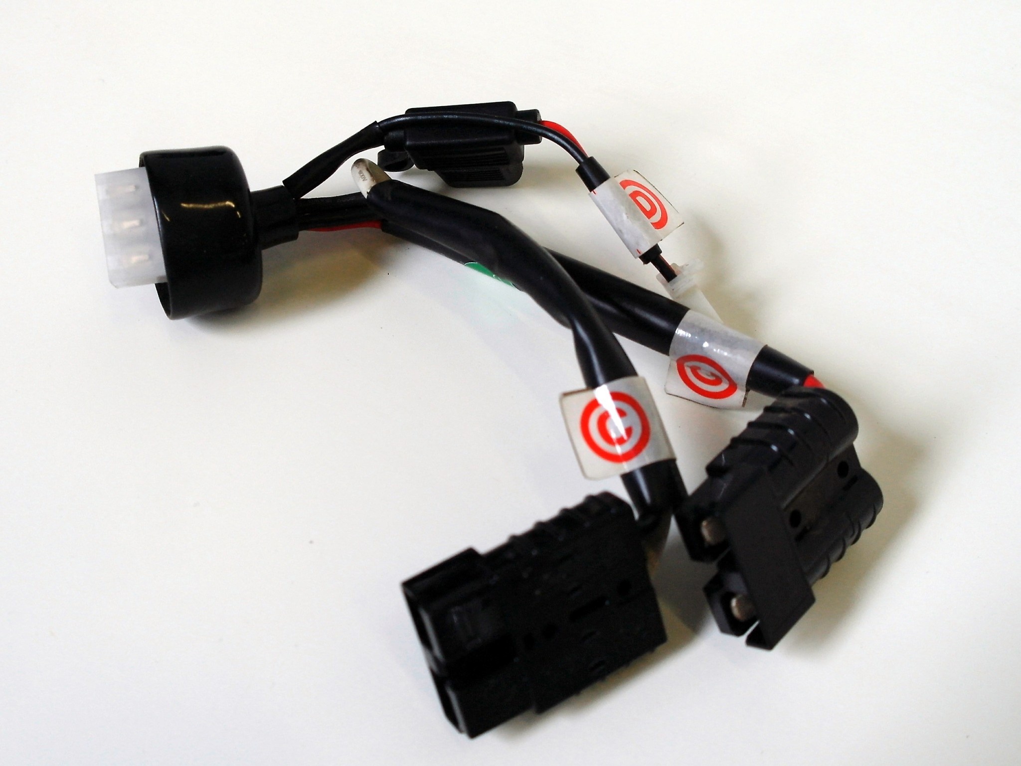 Excel Galaxy Plus Kabel tussen accuaansluiting en de controle box Galaxy Plus - Tweedehands afbeelding