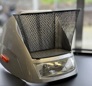 Afikim voorkap compleet kleur zilver - Breeze C3 | Breeze C3 PLUS