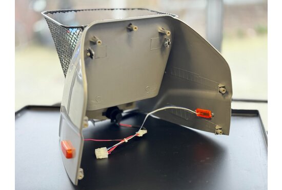 Afikim Afikim voorkap compleet kleur zilver - Breeze C3 | Breeze C3 PLUS