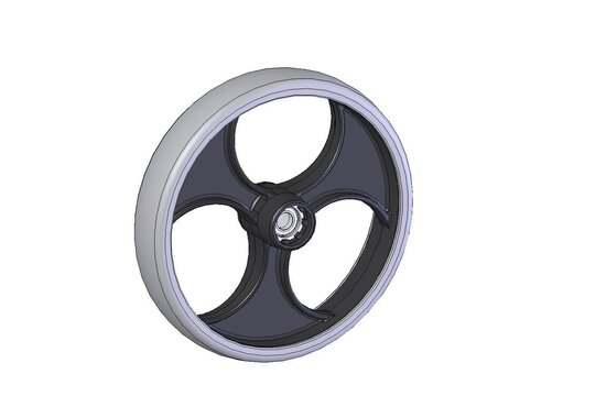 Topro Voorwiel, per stuk Topro Troja Classic / Neuro