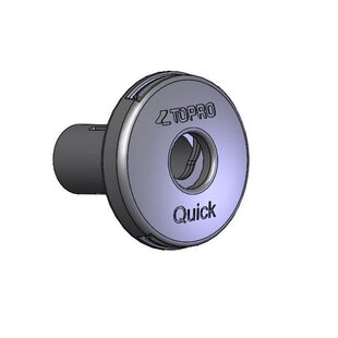 Quick Release met lager, (klik systeem voor wiel) Troja Classic