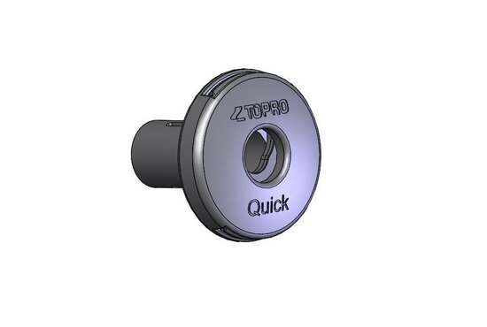 Topro Quick Release met lager, (klik systeem voor wiel) Troja Classic