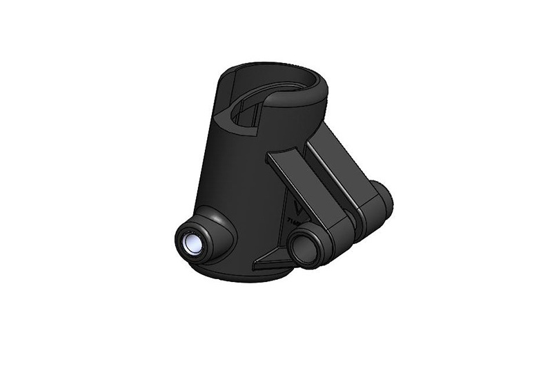 Topro Handgreephouder op het frame Troja classic/2G/Neuro Rechts afbeelding