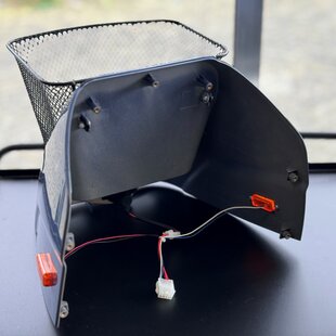 Afikim voorkap compleet kleur blauw - Breeze C3 | Breeze C3 PLUS