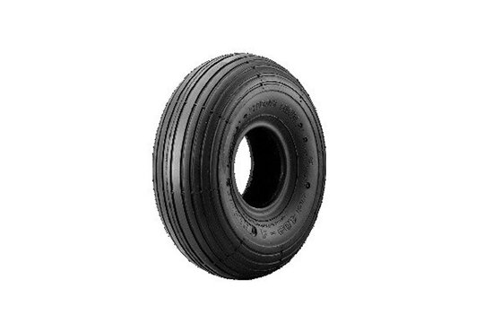 Silema Scootmobiel buitenband met lijnprofiel (3.00 - 4 (260 x 85) Zwart lijnprofiel C-179)