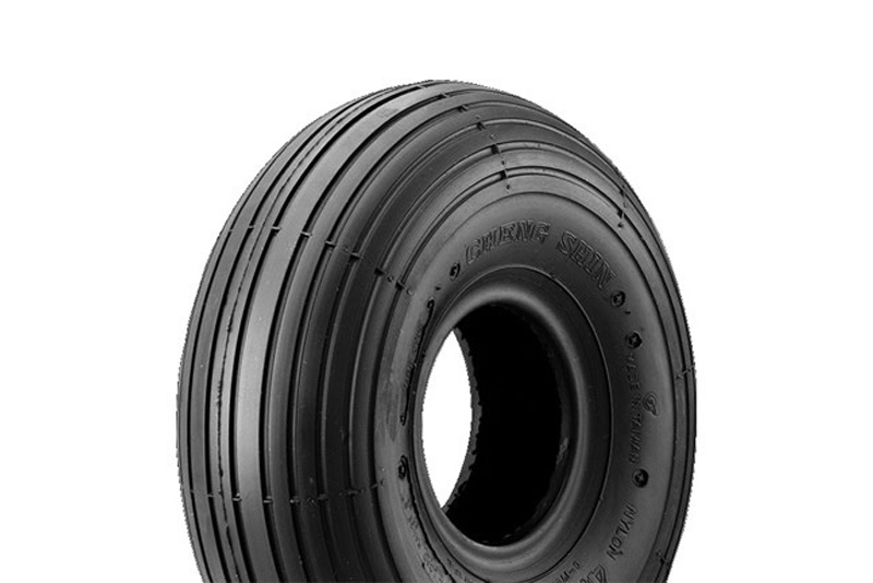 Silema Scootmobiel buitenband met lijnprofiel (200 x 50 Zwart lijnprofiel C-179) afbeelding