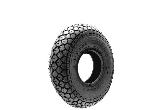 Silema Scootmobiel buitenband met blokprofiel (4.00 x 5 (330 x 100) Zwart blok profiel)