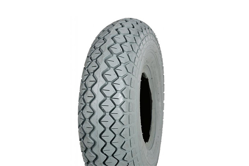 Silema Scootmobiel buitenband met blokprofiel (4.10 / 3.50 x 5 Grijs C-156) afbeelding