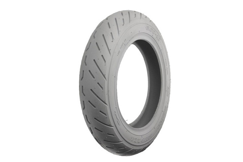 Silema Scootmobiel buitenband met V profiel (3.00 x 10 Grijs V-Profiel C-917) afbeelding
