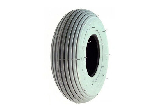 Silema Scootmobiel buitenband met lijnprofiel (2.80 / 2.50 x 4 (230x70) grijs lijnprofiel C-179)