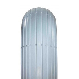 Scootmobiel buitenband met lijnprofiel (3.00 x 4 (260 x 85) grijs lijn profiel C-179)