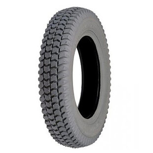Scootmobiel buitenband met blokprofiel ( 2.50 x 3 grijs blokprofiel C-248)