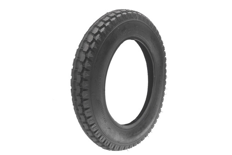 Silema Scootmobiel buitenband met blokprofiel (12 1/2 x 2 1/4 Zwart blok C-628) afbeelding