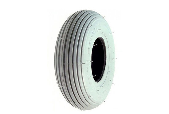 Silema Scootmobiel buitenband met lijnprofiel (7 x 1 3/4 grijs lijnprofiel C-179)
