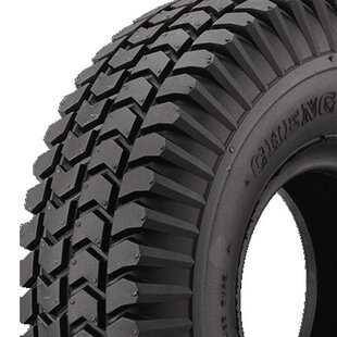 Scootmobiel buitenband met blokprofiel (3.00 x 4 (260 x 85) (10 x 3) zwart blokprofiel cs C-248)