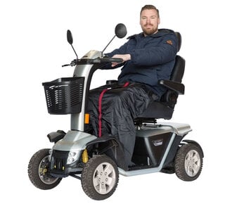 Scootmobiel voetenzak XL met warme voering