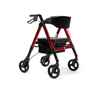 Vermeiren Goliat  XXL Rollator Rood