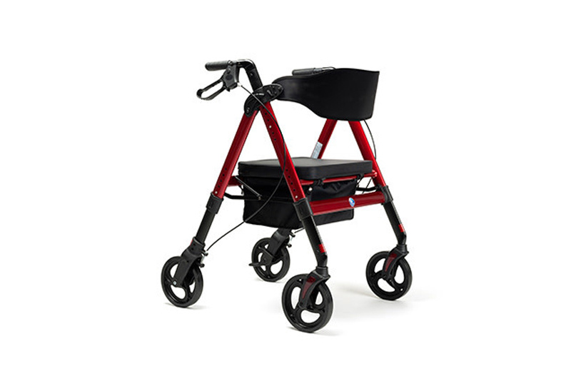Vermeiren Vermeiren Goliat  XXL Rollator Rood afbeelding