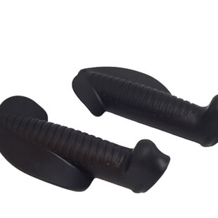 Handvat anatomisch gevormd, Gemino Rechts / Links.  Gemino rollator