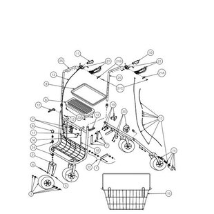 Rechterhandvat voor uw Vermeiren 286B rollator (11 afbeelding)